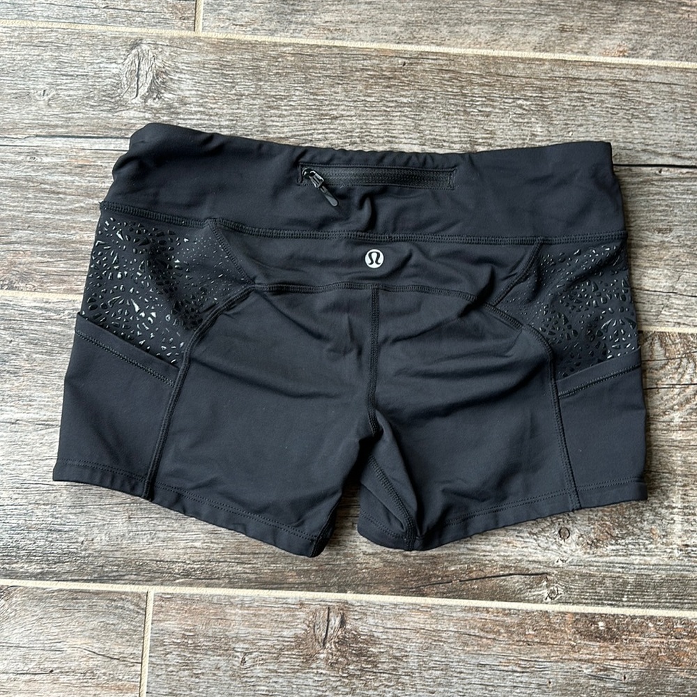 lululemon athletica Black Athletic Shorts